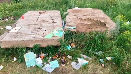 Нижнекамец пожаловался на приезжих рабочих из-за мусора в поле - НТР 24