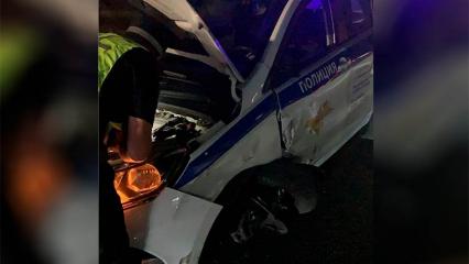 Соцсети: в Нижнекамске произошло ДТП с участием автомобиля ГАИ - НТР 24