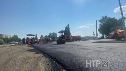 В Нижнекамске закончился ремонт дороги у автовокзала, где провалился асфальт - НТР 24