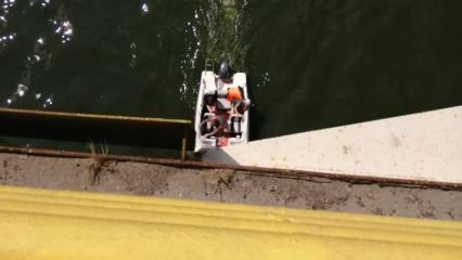 В Казани женщина упала в воду с моста «Миллениум»
