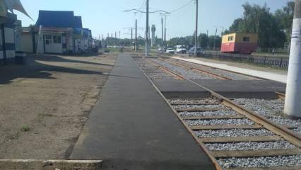 «Горэлектротранспорт» починил остановочную площадку у вещевого рынка в Нижнекамске - НТР 24