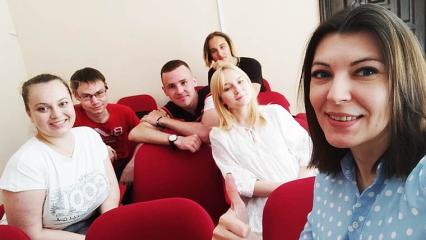 Спортивный блогер Вера Вирц провела мастер-класс в медиашколе НТР