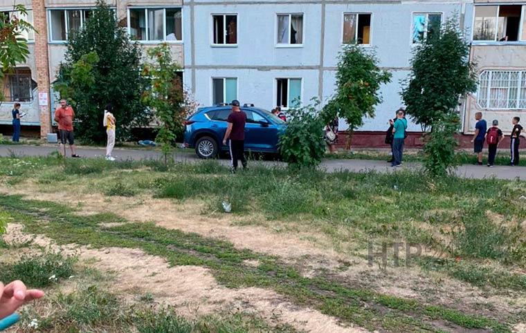 Место трагедии, дом по улице Мурадьяна в Нижнекамске