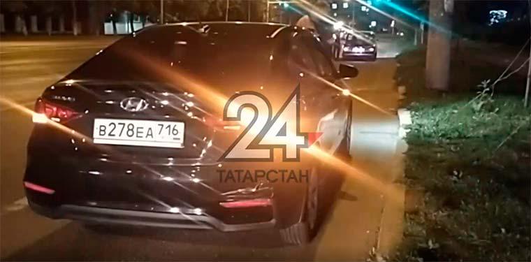 В Татарстане водитель сбил пешехода, который переходил дорогу в неположенном месте