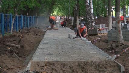 В Нижнекамске приступили к последнему этапу реконструкции дороги на пр. Химиков - НТР 24