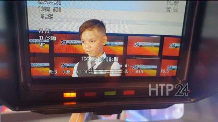 Дети сотрудников НТР 24 приняли участие в съёмках рекламного ролика для телеканала