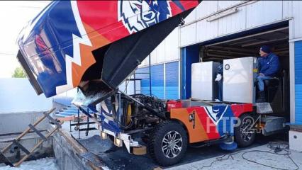 Жители Нижнекамска больше не увидят снег летом за Ледовым дворцом - НТР 24