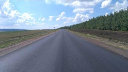 В Татарстане завершился ремонт участка дороги Азнакаево – Ютаза – М-5 по национальному проекту
