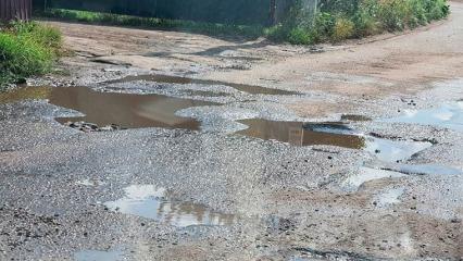 Житель Нижнекамска показал по какой дороге приходится ездить маршрутке в сады-огороды - НТР 24