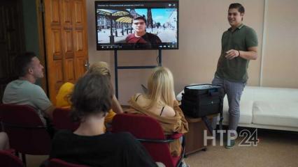 Журналист ГТРК «Татарстан» Мурат Метшин провел мастер-класс в летней медиашколе НТР