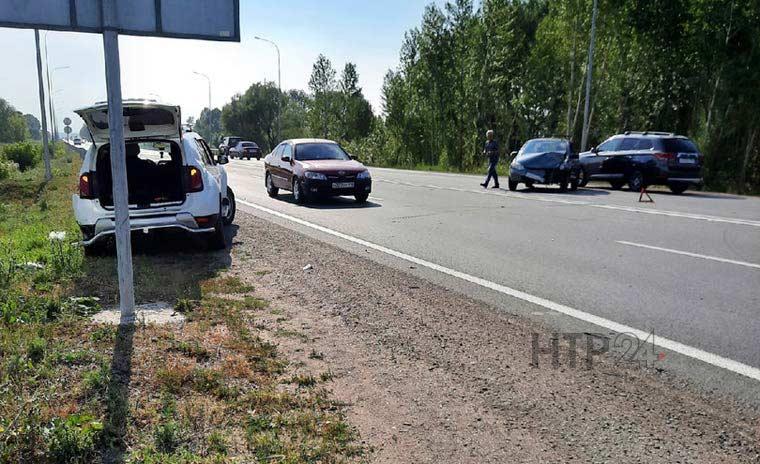 16 июля около Афанасово столкнулись два легковых автомобиля