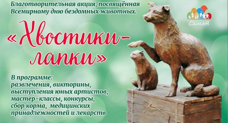 В Нижнекамске ко Дню бездомных животных пройдёт акция со сбором помощи и развлечениями