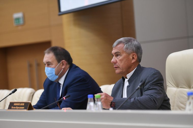 Президент Татарстана поручил главам районов принимать жесткие меры по предотвращению пожаров