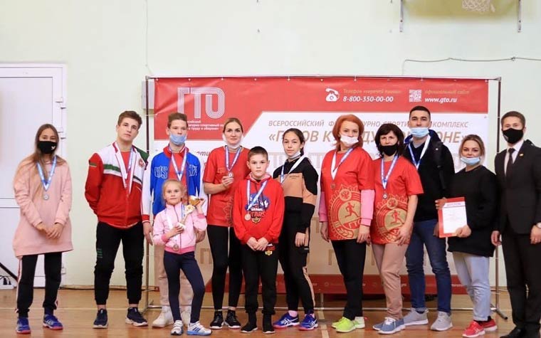 Команда НМР стала второй на республиканских соревнованиях по сдаче норм ГТО // Фото: e-nkama.ru
