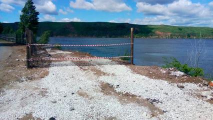 Жители Нижнекамска воруют щебень с Красноключинской дамбы - НТР 24