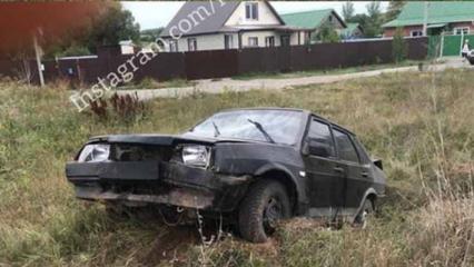 Житель Татарстана после аварии скрылся с места ДТП