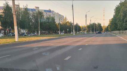 Житель Нижнекамска удивился колее на дороге по пр.Химиков за 245 млн рублей