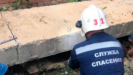 В Пермском крае на детей рухнула бетонная плита