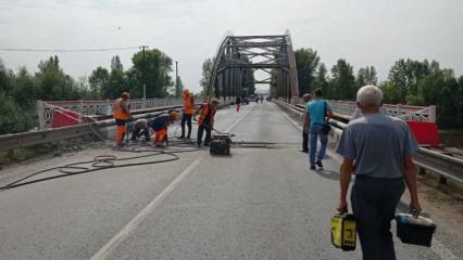 Мэр Нижнекамска Айдар Метшин проверил, как идет ремонт «заинского» моста - НТР 24