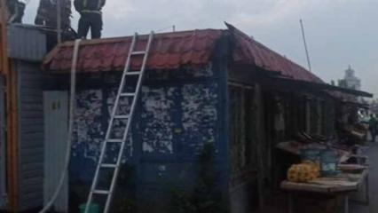 В Татарстане в торговом павильоне произошел пожар - НТР 24