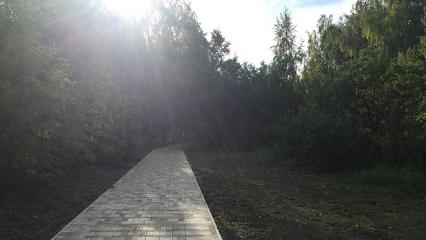 Жительница Нижнекамска просит расширить пешеходную дорожку, ведущую в поселок Красный Ключ - НТР 24