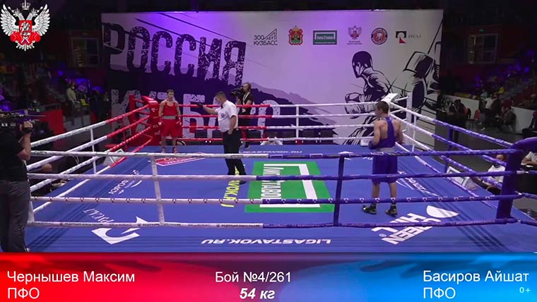 Молодой боксер из Нижнекамска дебютировал на чемпионате России