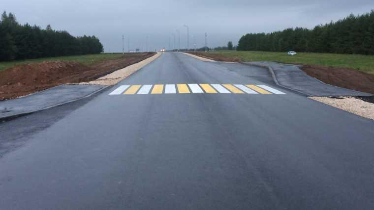 В Татарстане отремонтировали 2,5 километра дороги по национальному проекту 