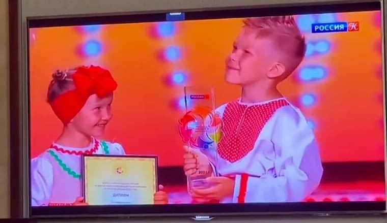 Дошколята из Нижнекамска выступили на российском телешоу