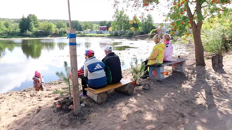 Дачники просят помощи в очистке озера под Нижнекамском