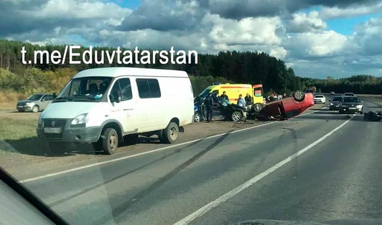 В Татарстане произошло жуткое ДТП с пострадавшими