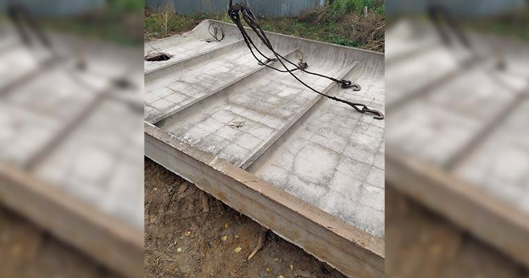 В Казани рабочего насмерть придавило бетонной плитой 