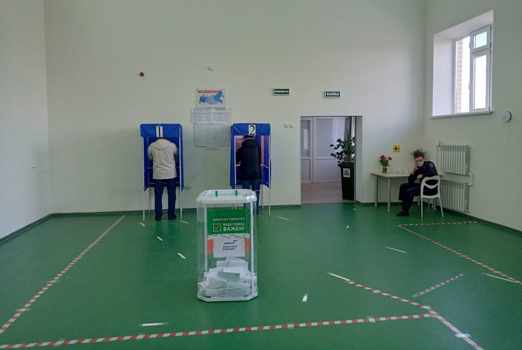 В Нижнекамске завершилось голосование на думских выборах