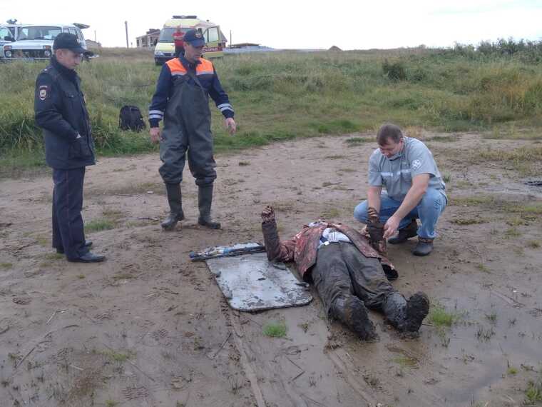 В Татарстане мужчина отправился на рыбалку и застрял в иле