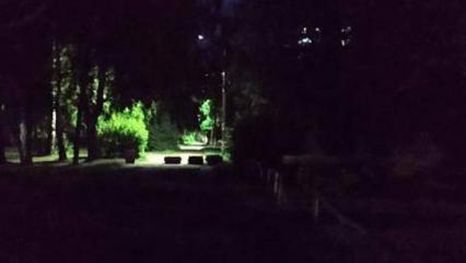 Нижнекамец обнаружил, что в одном из дворов города нет освещения - НТР 24