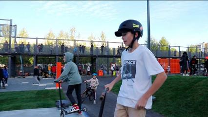 В Нижнекамске состоялось открытие экстрим-парка «Айда» - НТР 24