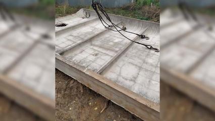 В Казани рабочего насмерть придавило бетонной плитой 