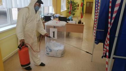 Роспотребнадзор РТ: серьезных нарушений антикоронавирусных норм на участках для голосования не выявлено