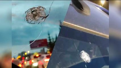 В Татарстане автомобиль челнинки расстреляли из пневматики
