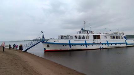 Объявлена дата завершения навигации речного трамвайчика из Нижнекамска - НТР 24