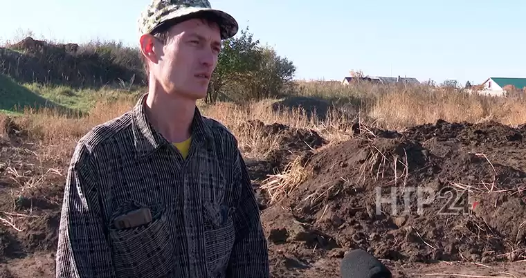 Житель села под Нижнекамском пожаловался экологам на незаконный вывоз грунта