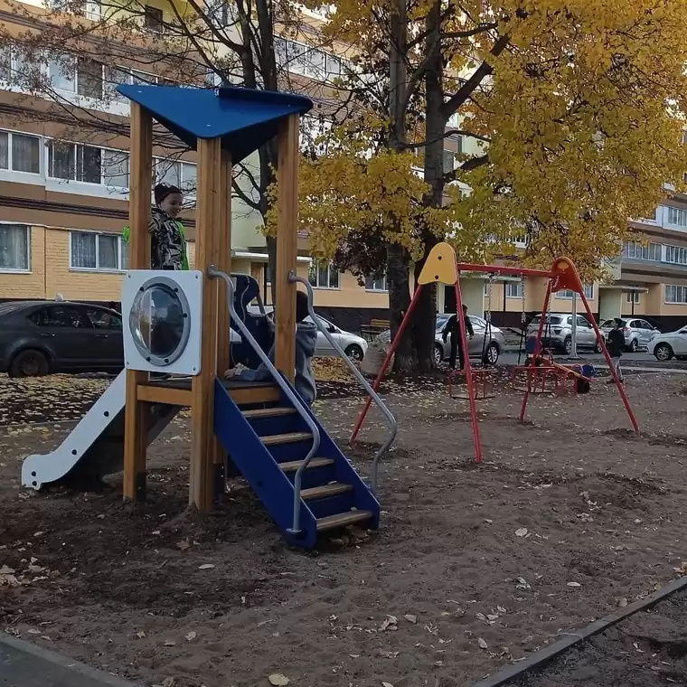 Обновлённая детская площадка