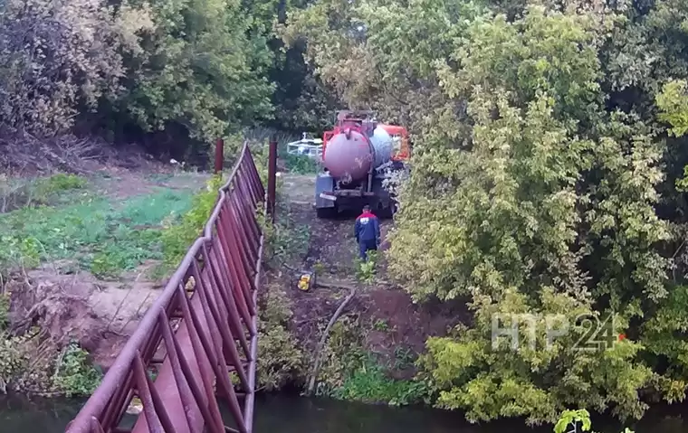 В Татарстане фирма сливала в реку грязную воду после бурения