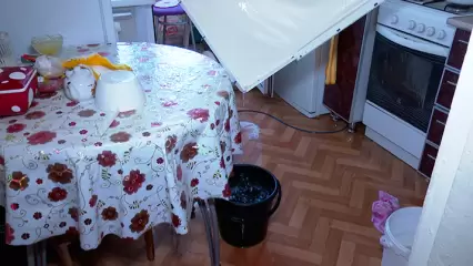 Из-за очередного потопа по вине соседей нижнекамка «лишилась» квартиры - НТР 24