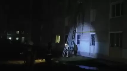 В Татарстане загорелась квартира, хозяин которой ушёл в магазин