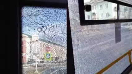 В Казани обстреляли пассажирский автобус