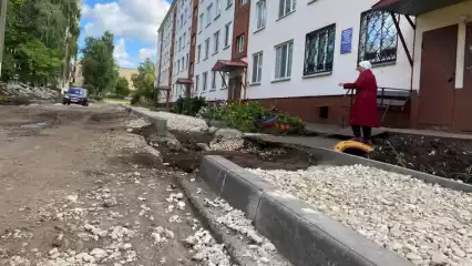 Из-за инфляции и дорогих стройматериалов в Нижнекамске пришлось скорректировать программу «Наш двор» - НТР 24