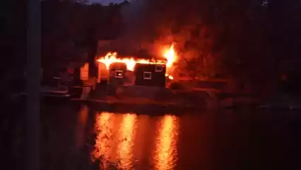В воскресенье под Нижнекамском сгорели дачные домики, бани и сарай - НТР 24