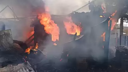 В одном из сёл Татарстана сгорел частный дом, хозяин погиб