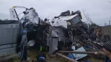 Семеро пострадавших при падении самолета в Мензелинске госпитализированы