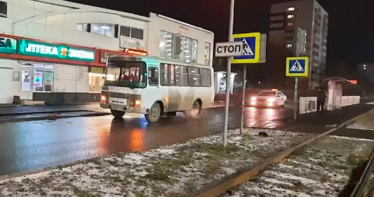 Юный татарстанец попал под колёса автобуса на пешеходном переходе
